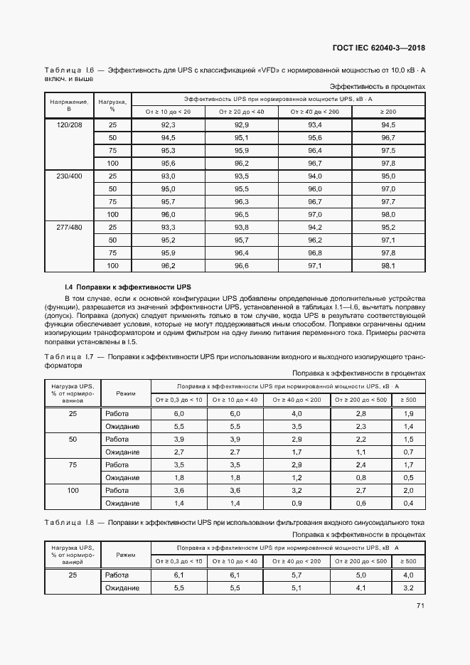 Страница 75 ГОСТ IEC 62040-3-2018