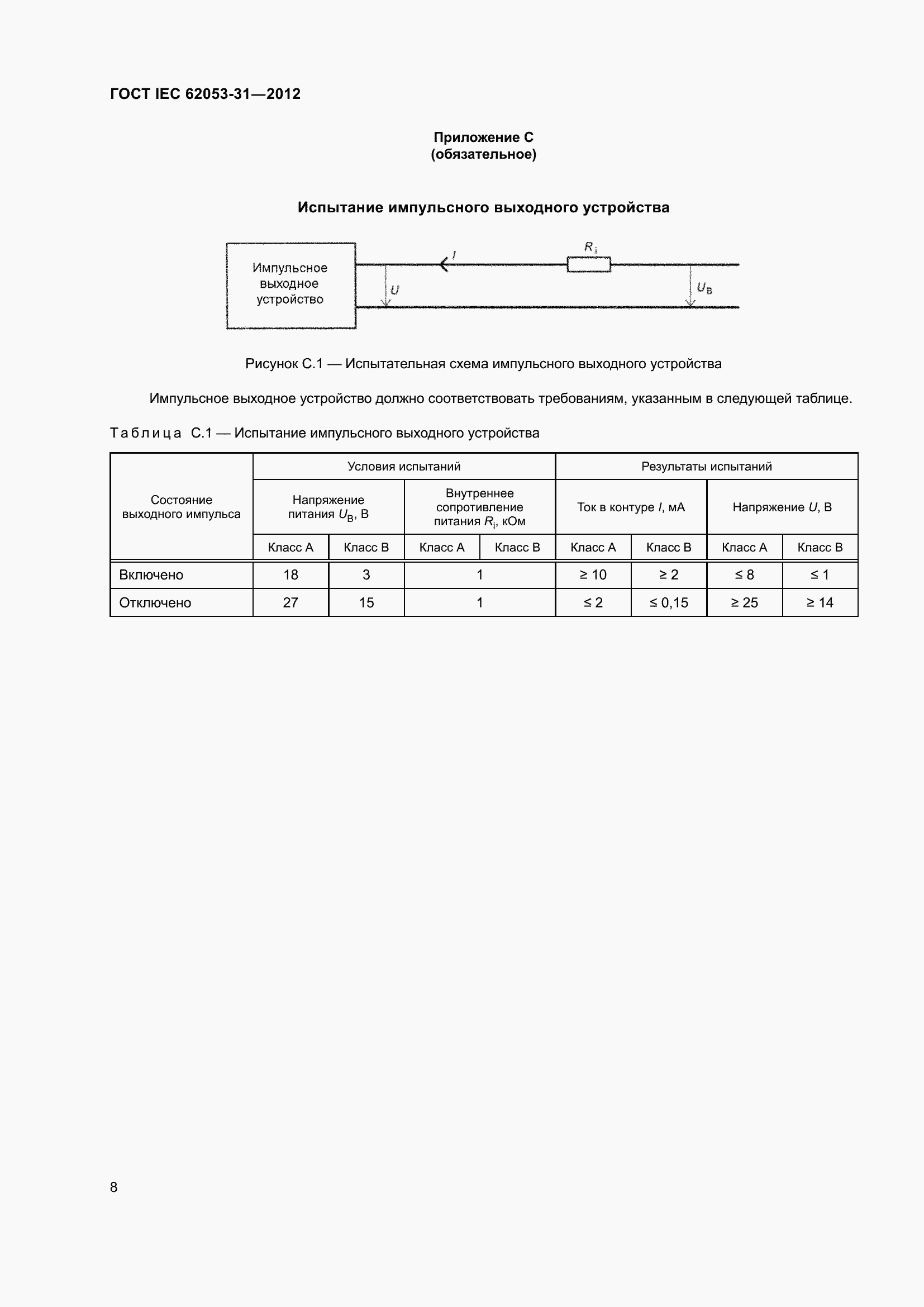 Страница 12 ГОСТ IEC 62053-31-2012