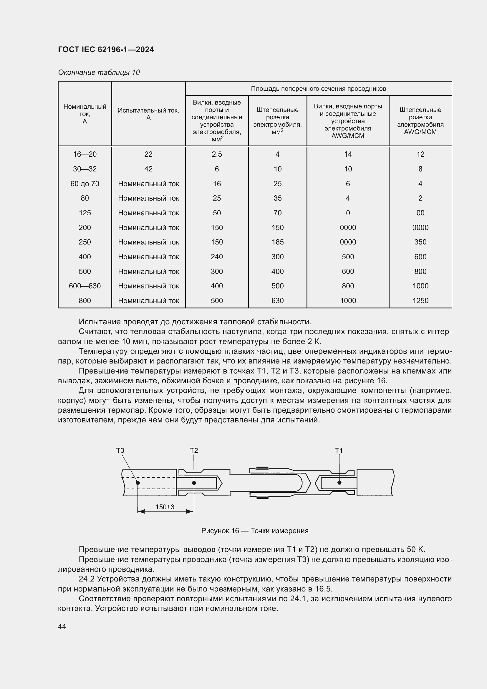 Страница 50 ГОСТ IEC 62196-1-2024