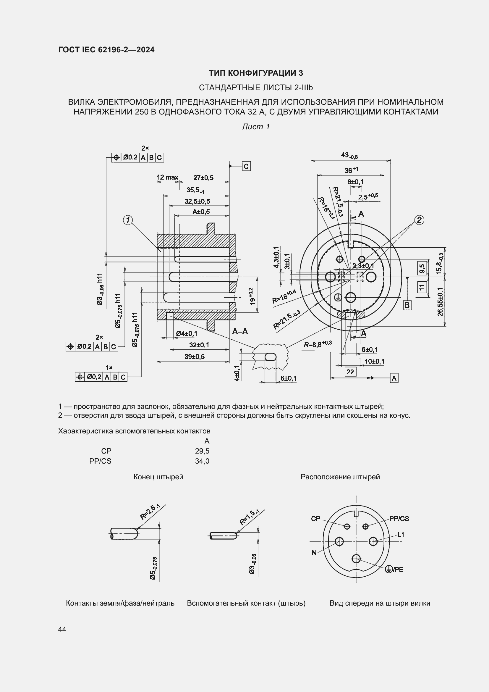 Страница 50 ГОСТ IEC 62196-2-2024