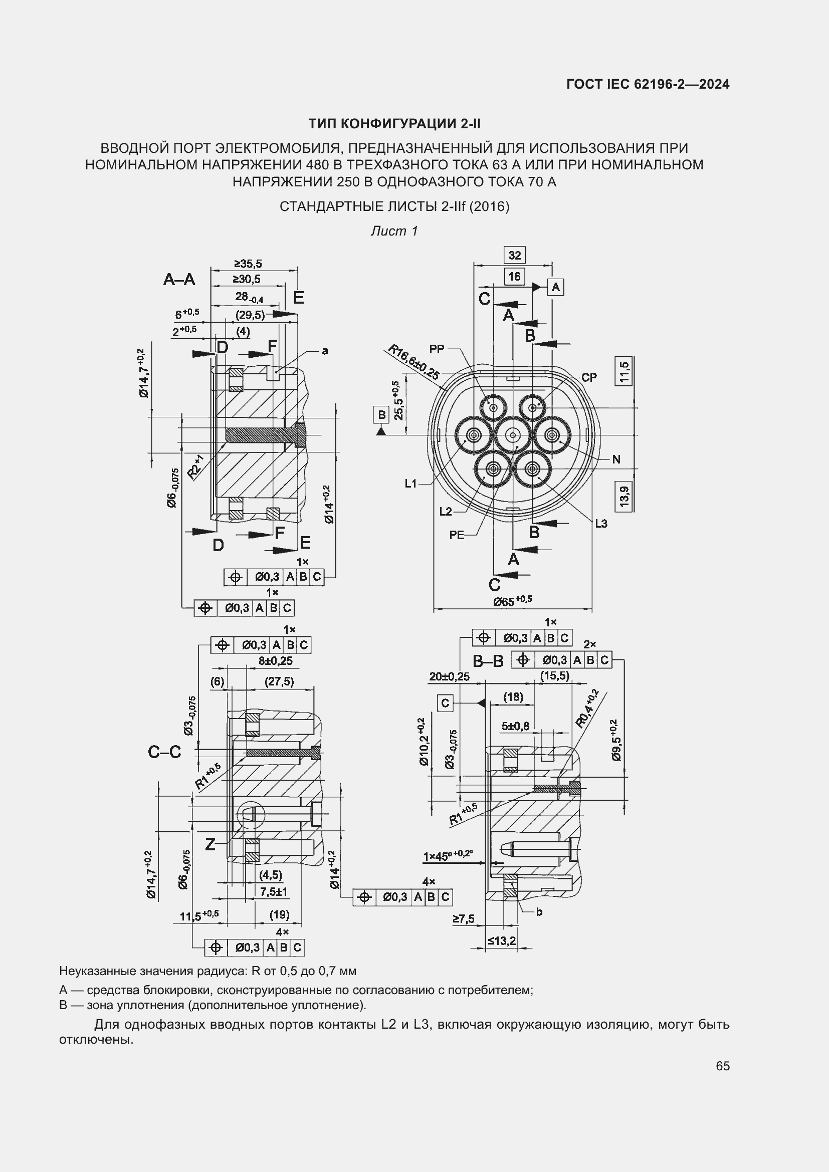 Страница 71 ГОСТ IEC 62196-2-2024
