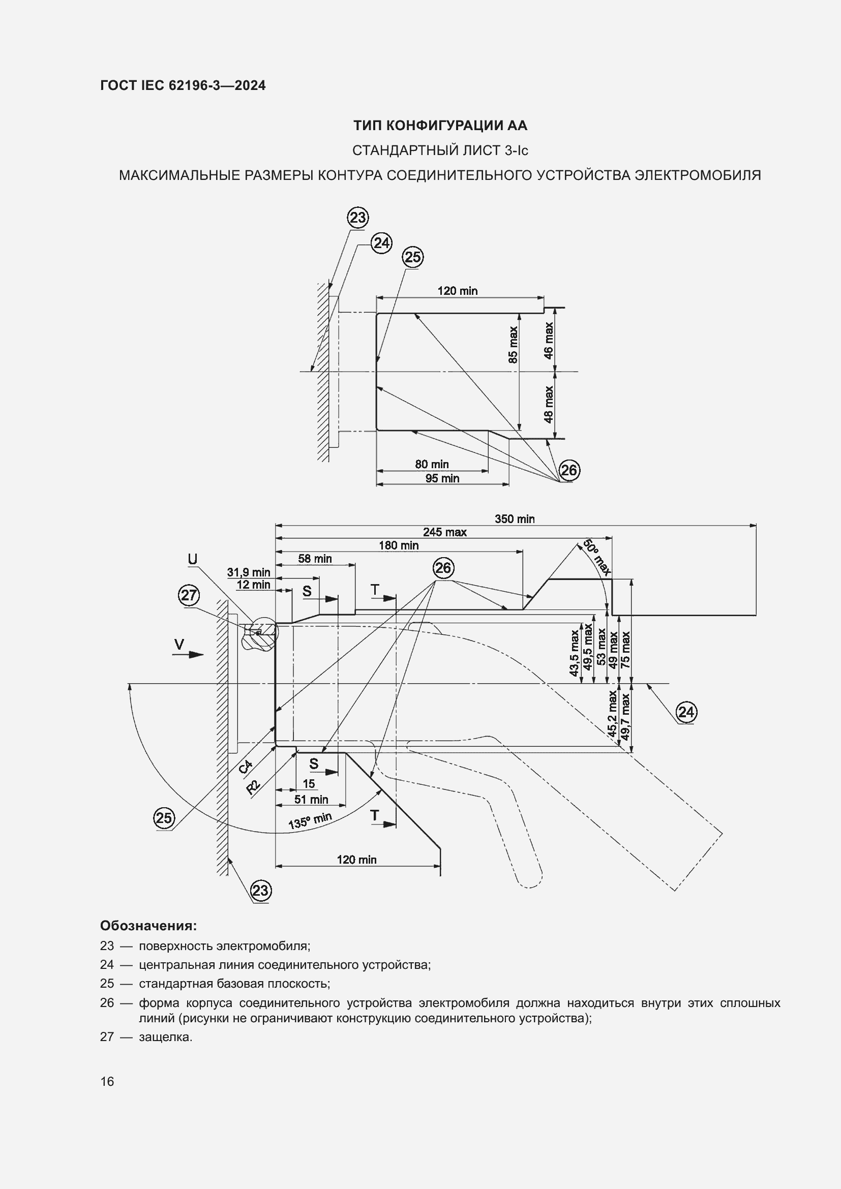 Страница 22 ГОСТ IEC 62196-3-2024