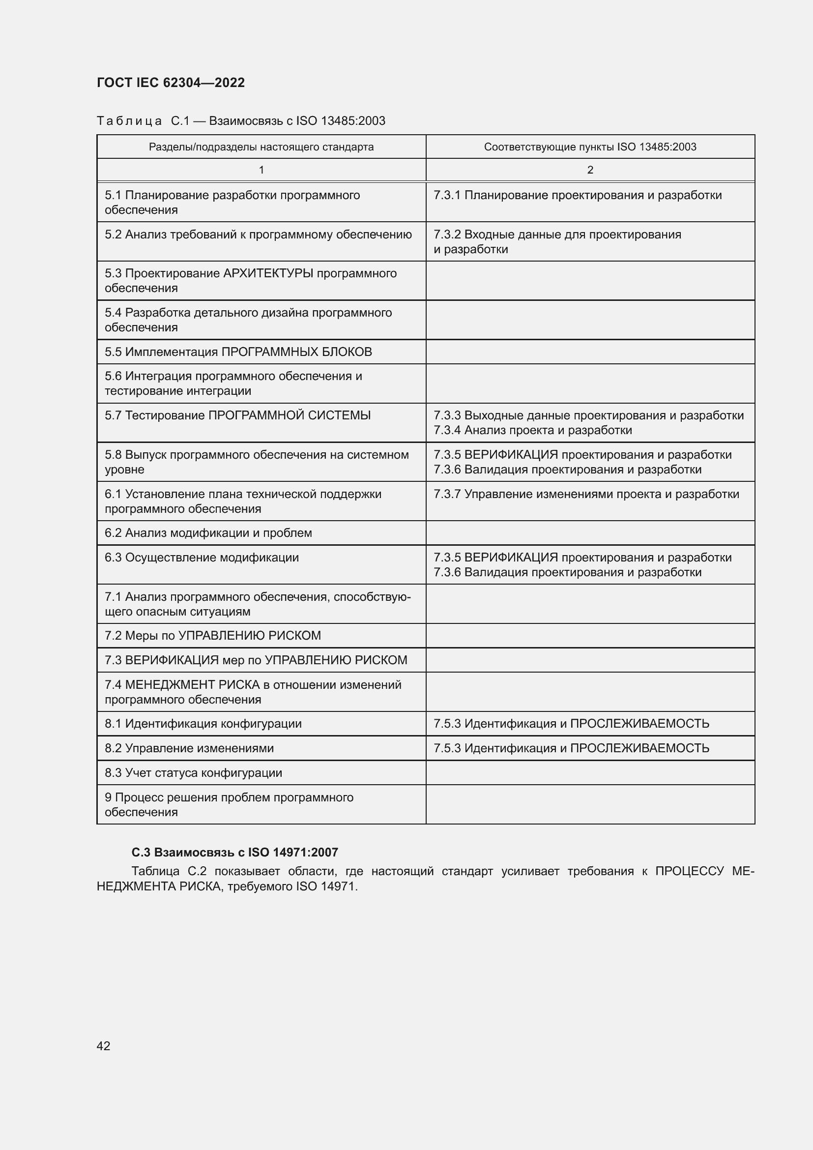 Страница 50 ГОСТ IEC 62304-2022