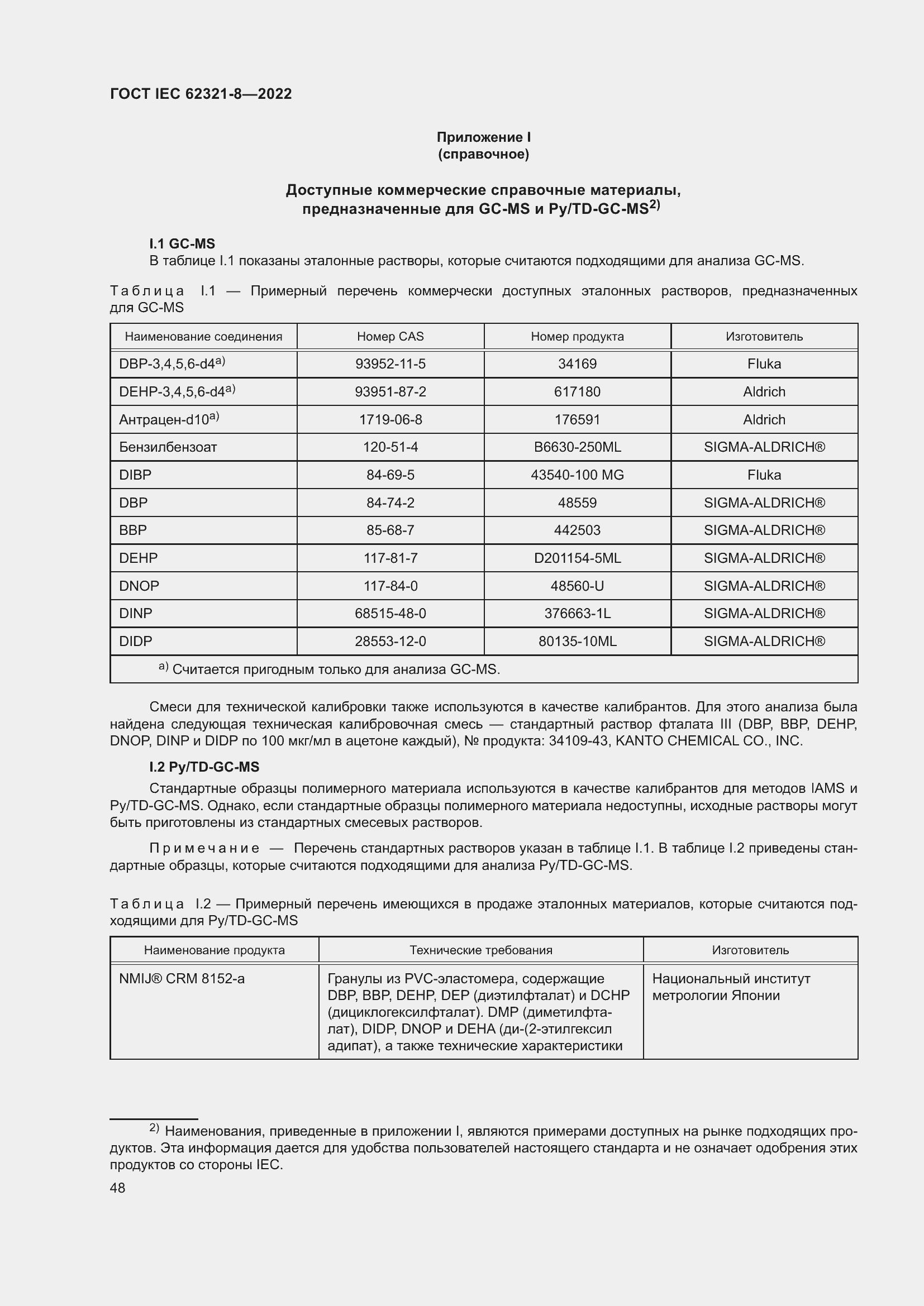 Страница 54 ГОСТ IEC 62321-8-2022