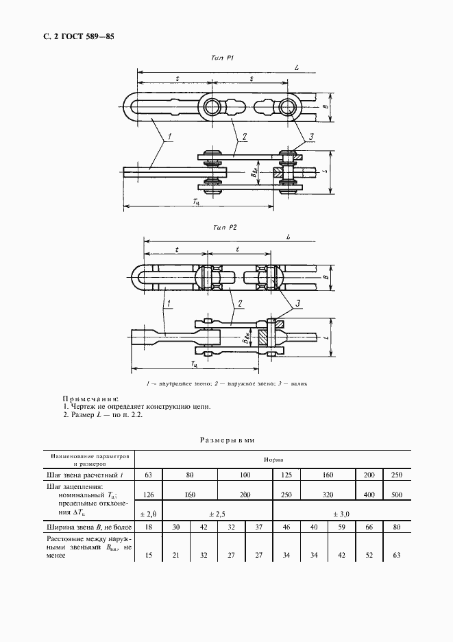 Страница 3 ГОСТ 589-85