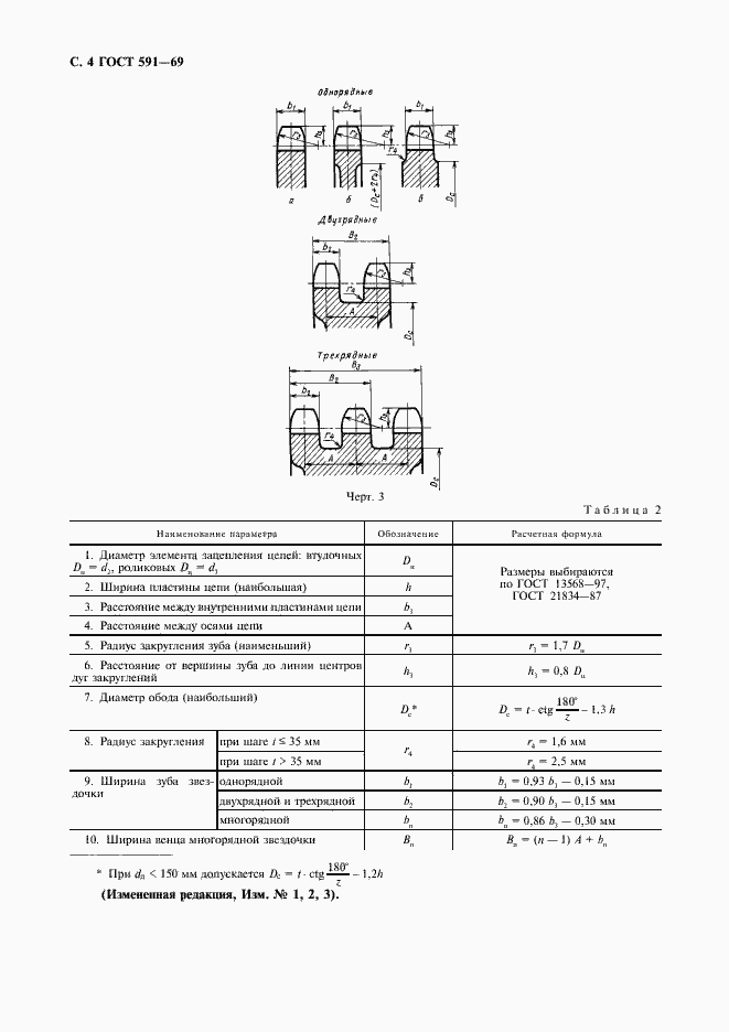Страница 6 ГОСТ 591-69