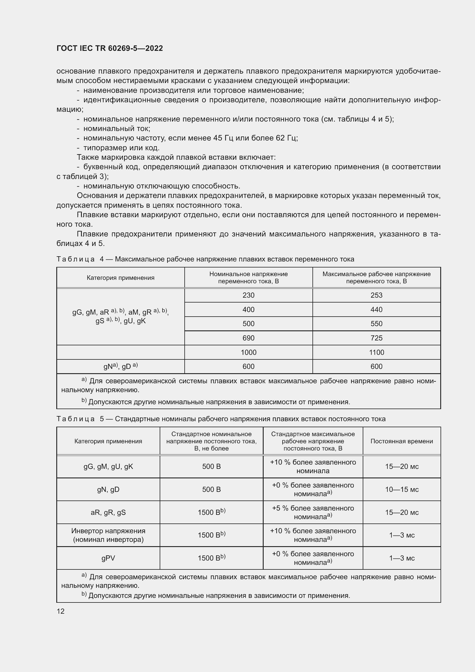 Страница 18 ГОСТ IEC TR 60269-5-2022