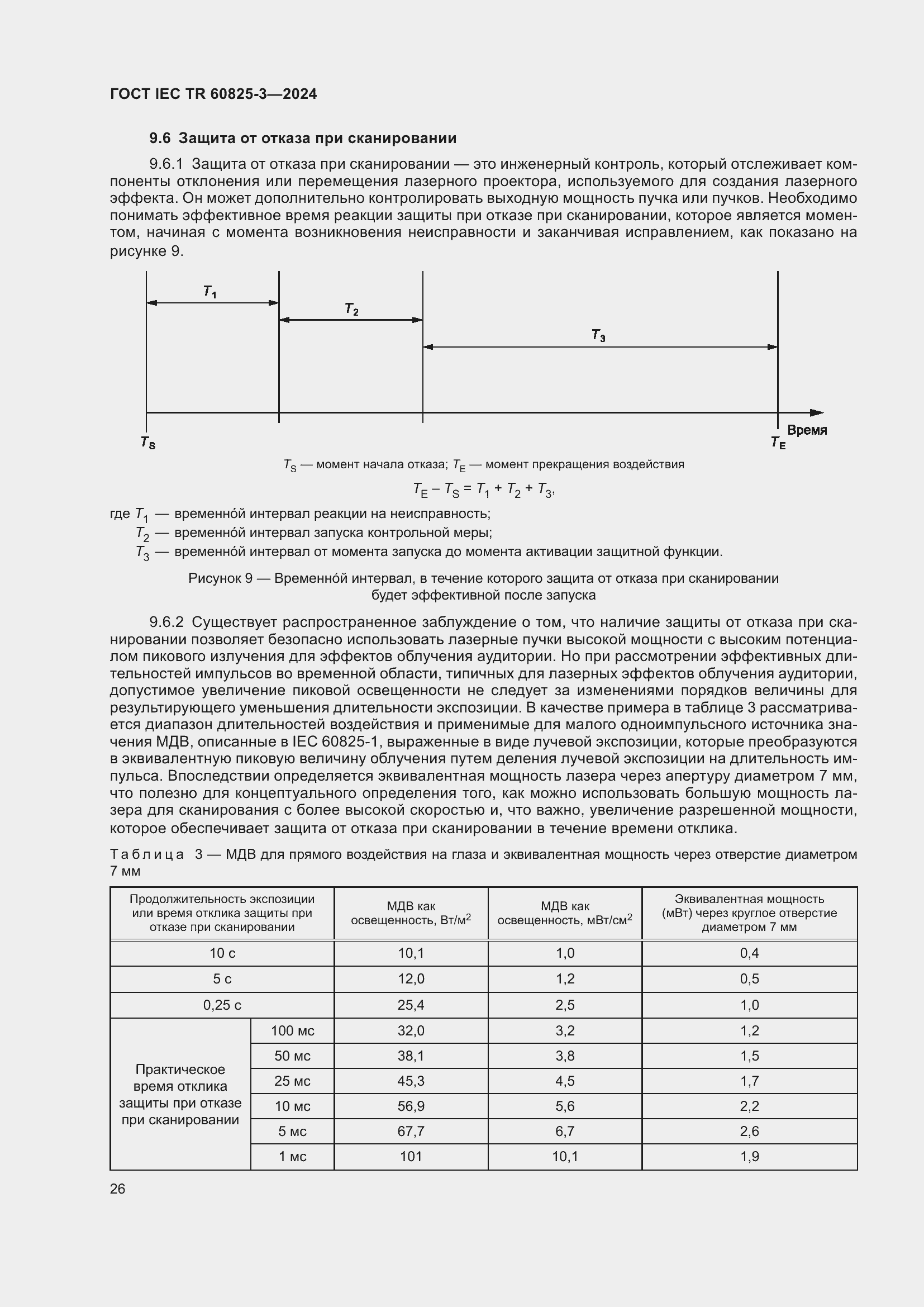 Страница 30 ГОСТ IEC TR 60825-3-2024
