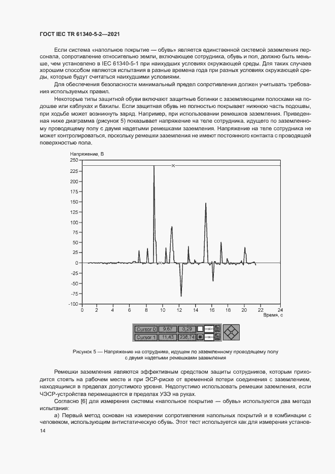 Страница 20 ГОСТ IEC TR 61340-5-2-2021
