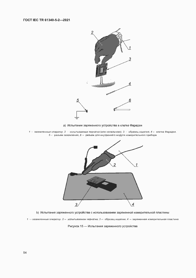 Страница 60 ГОСТ IEC TR 61340-5-2-2021