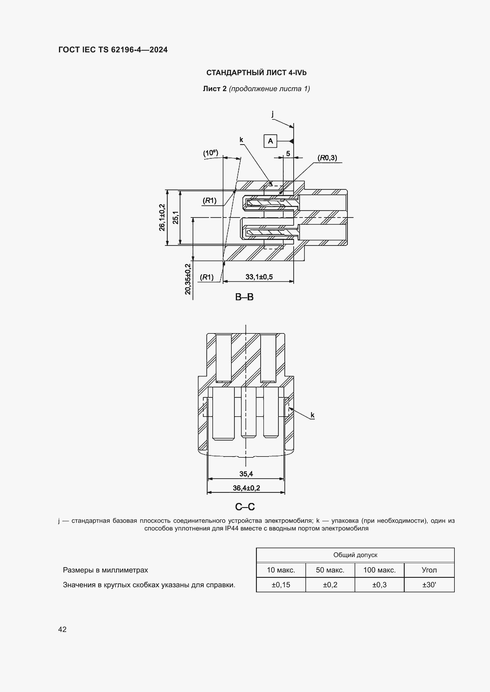 Страница 48 ГОСТ IEC TS 62196-4-2024
