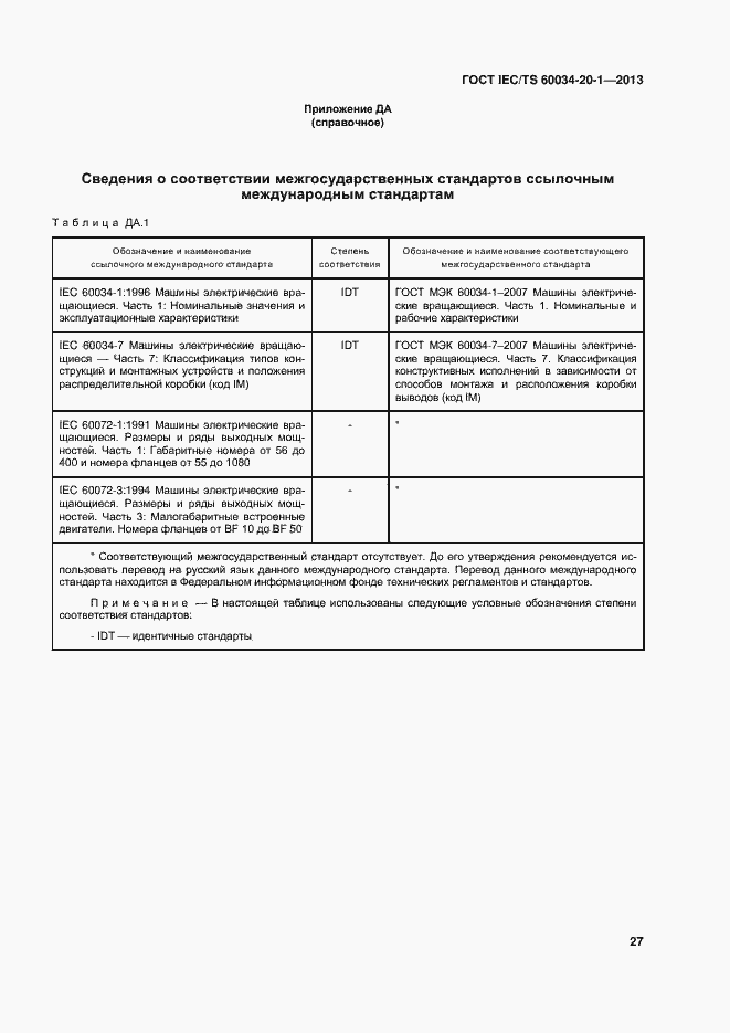 Страница 31 ГОСТ IEC/TS 60034-20-1-2013