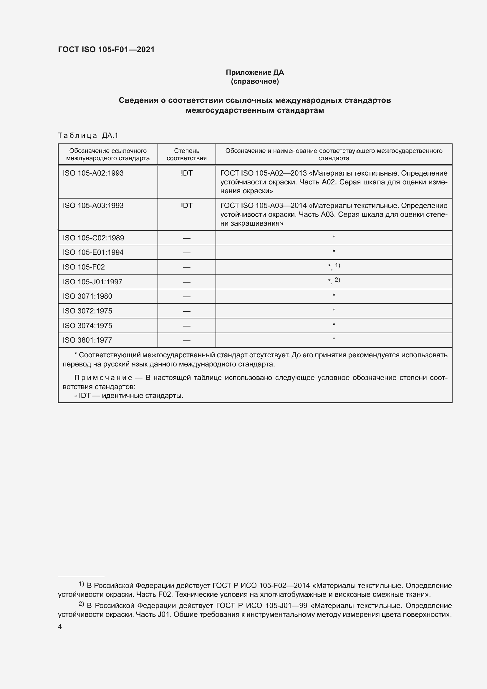 Страница 8 ГОСТ ISO 105-F01-2021