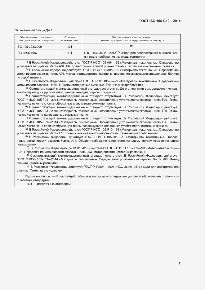 Страница 11 ГОСТ ISO 105-C10-2014