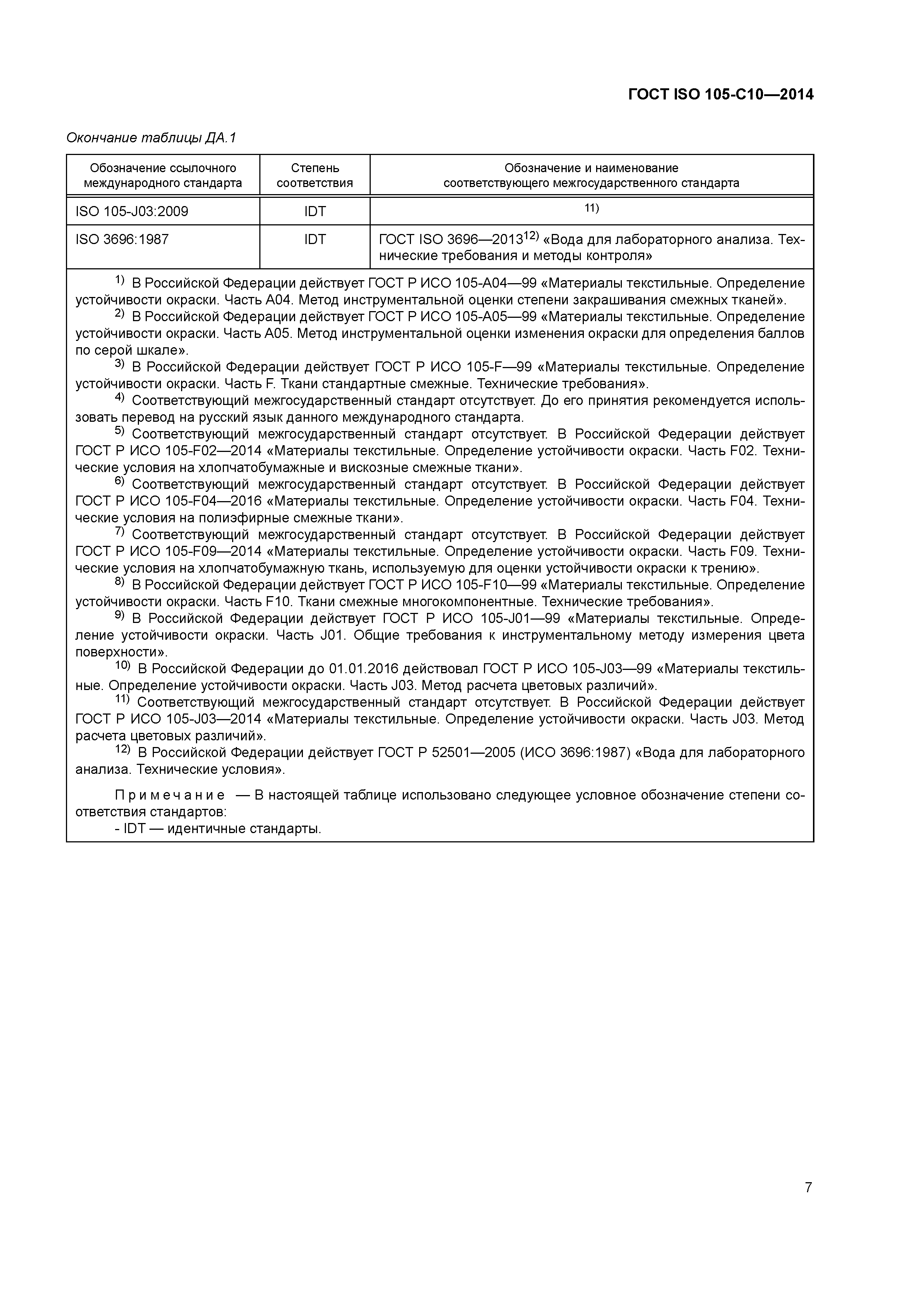 Страница 11 ГОСТ ISO 105-С10-2014