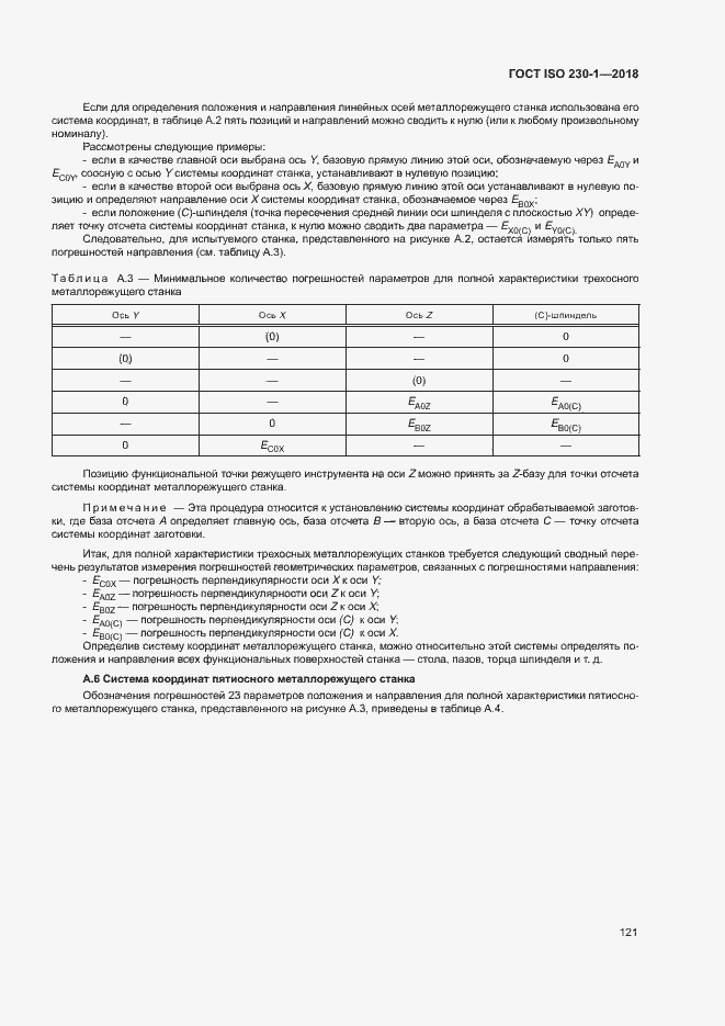 Страница 126 ГОСТ ISO 230-1-2018