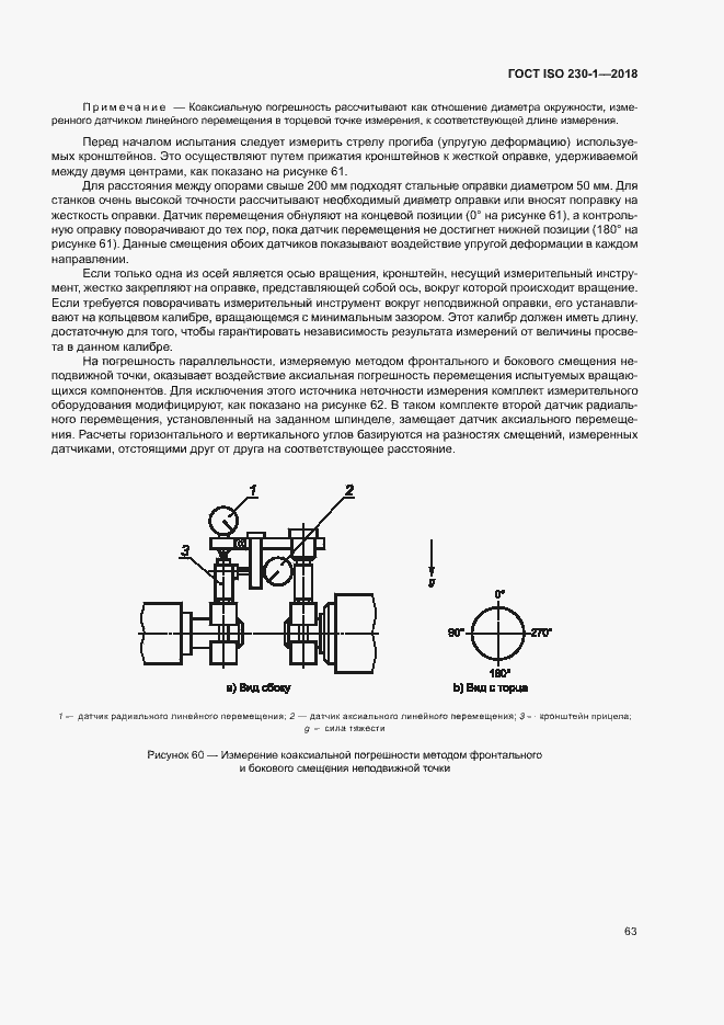 Страница 68 ГОСТ ISO 230-1-2018