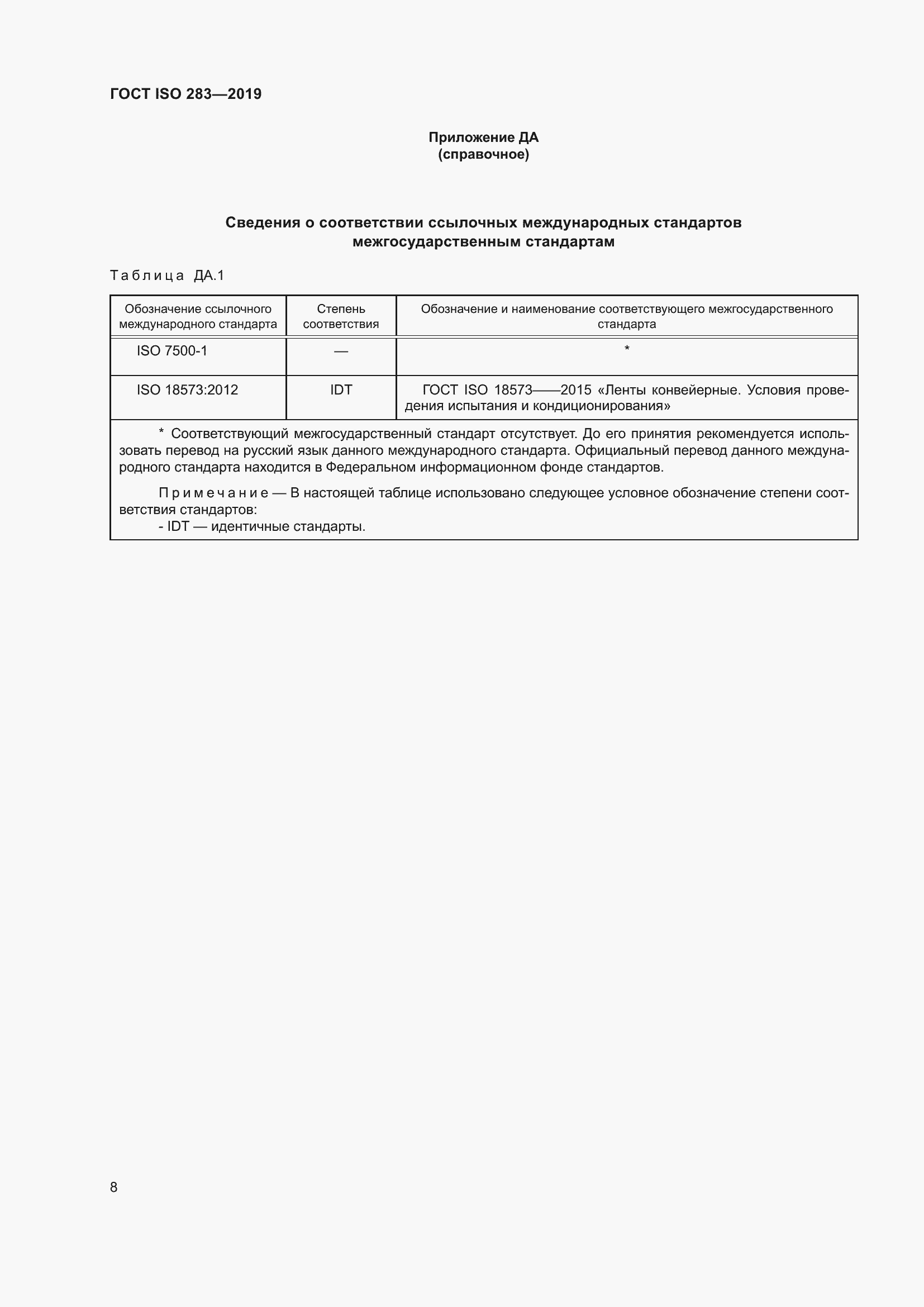 Страница 14 ГОСТ ISO 283-2019