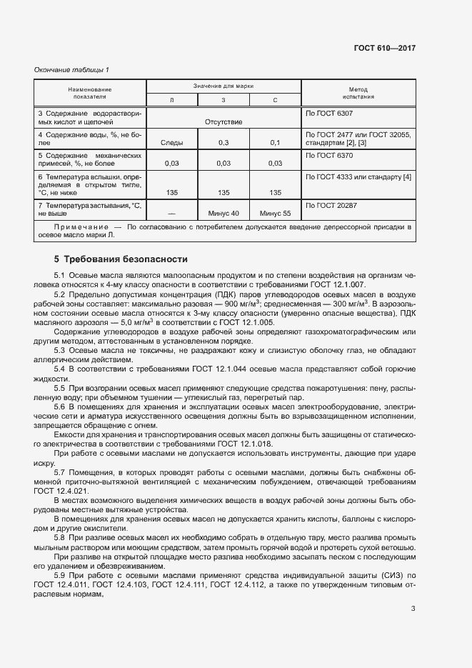 Страница 6 ГОСТ 610-2017