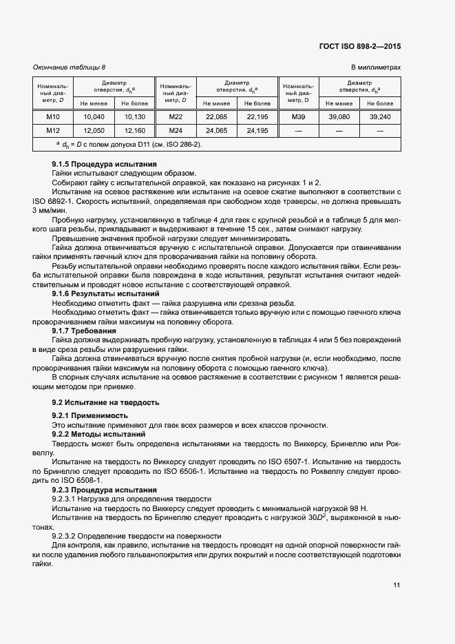 Страница 16 ГОСТ ISO 898-2-2015