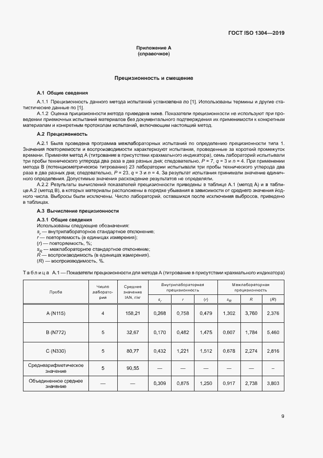 Страница 14 ГОСТ ISO 1304-2019