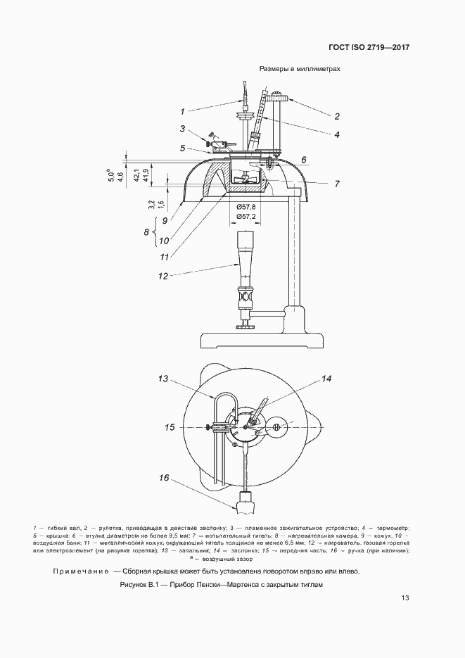 Страница 17 ГОСТ ISO 2719-2017
