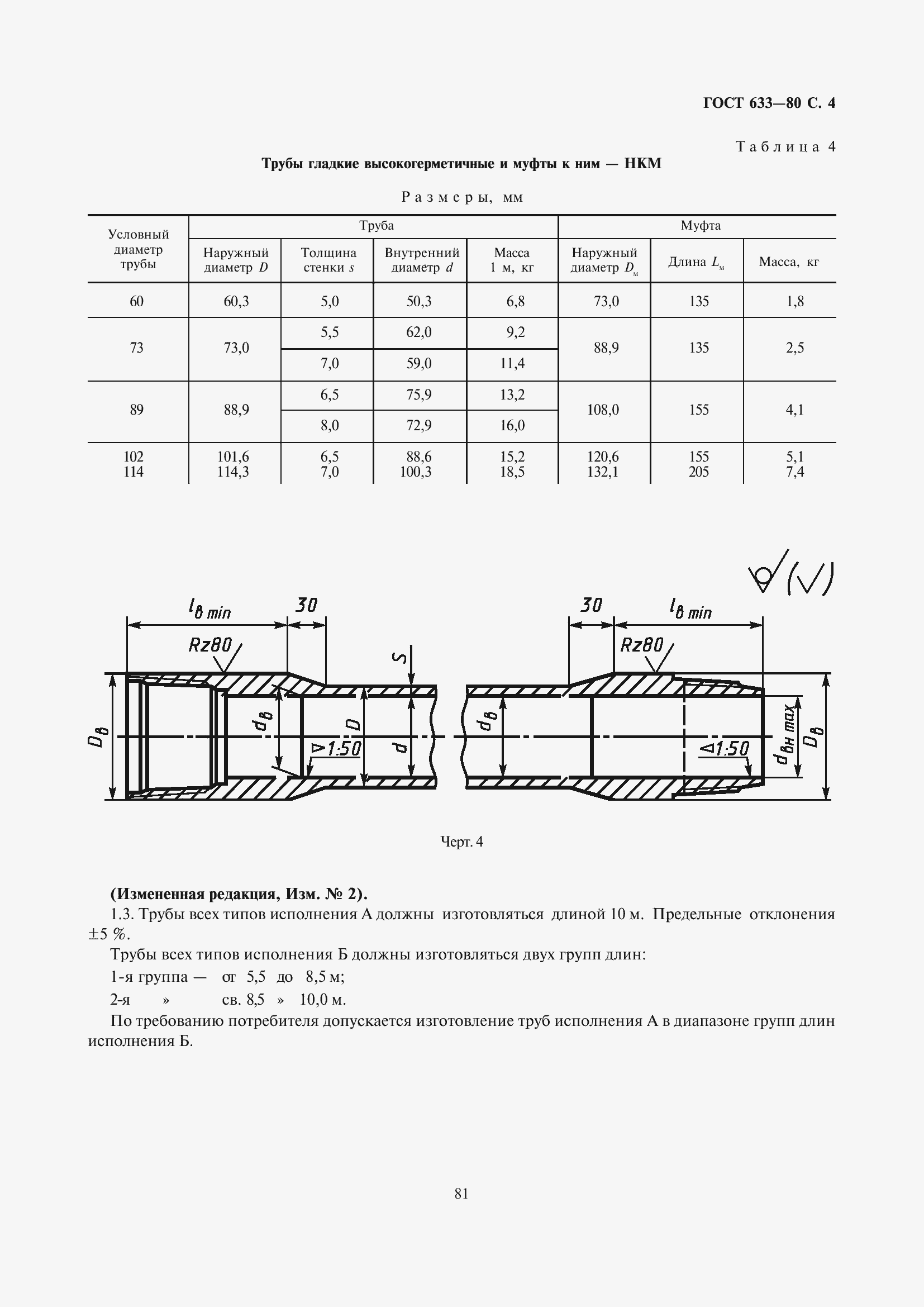 Страница 5 ГОСТ 633-80