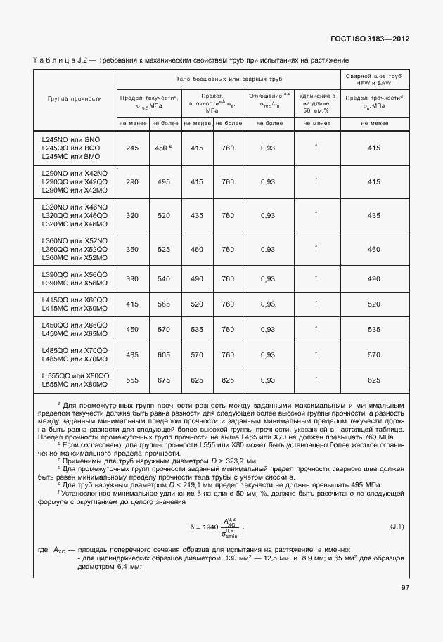 Страница 103 ГОСТ ISO 3183-2012