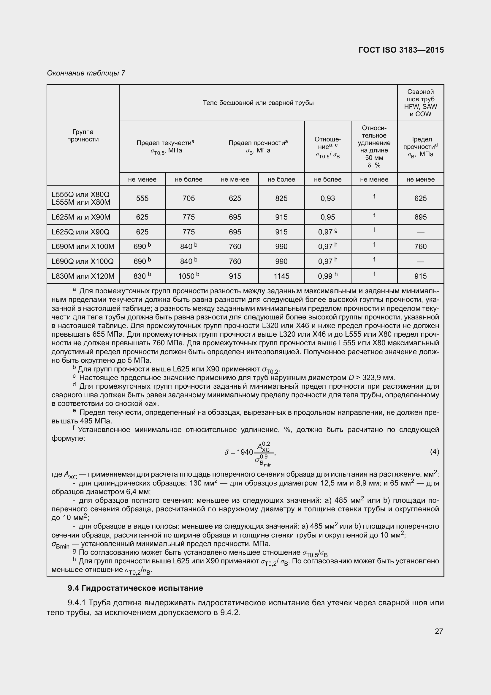 Страница 36 ГОСТ ISO 3183-2015