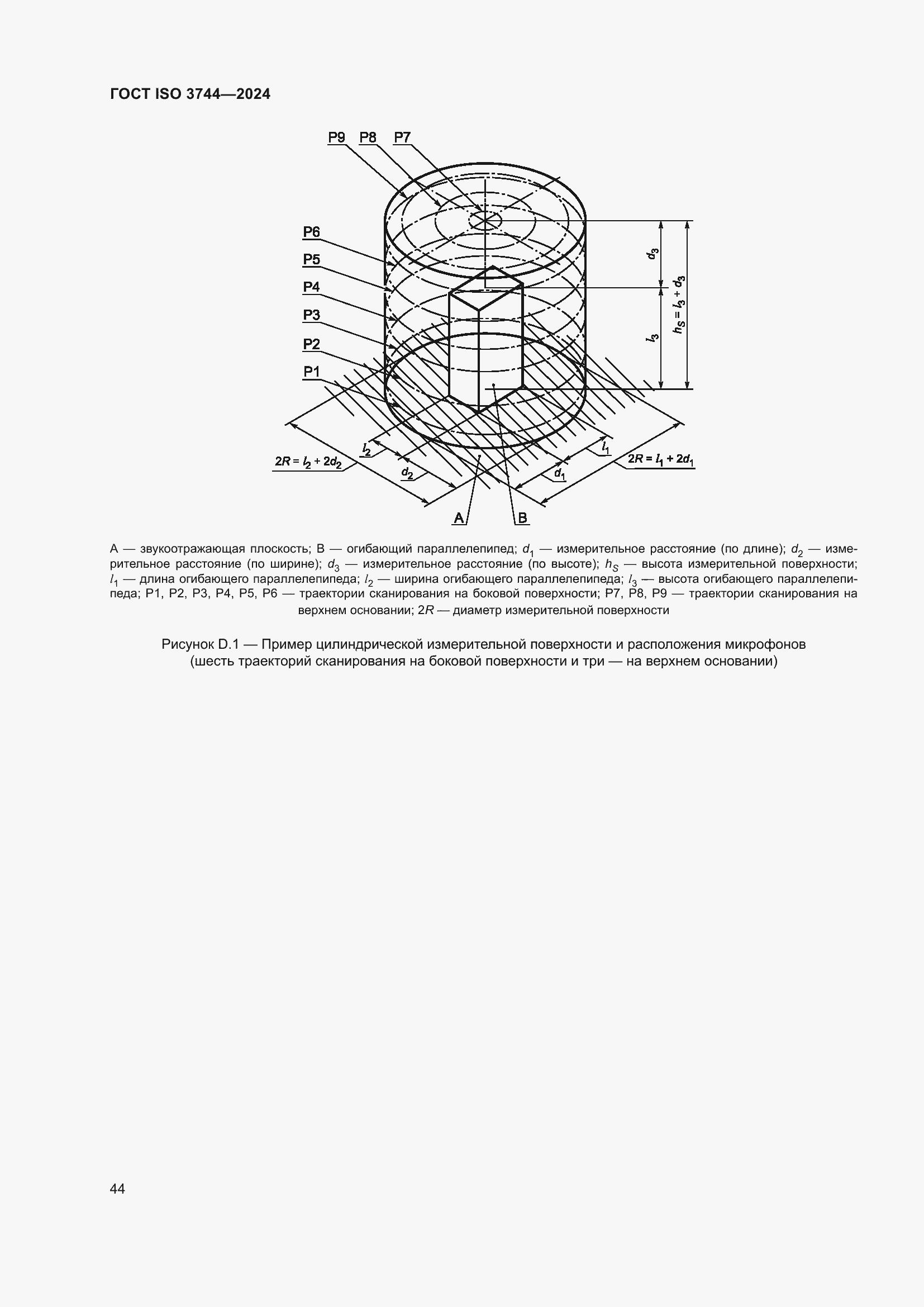 Страница 50 ГОСТ ISO 3744-2024