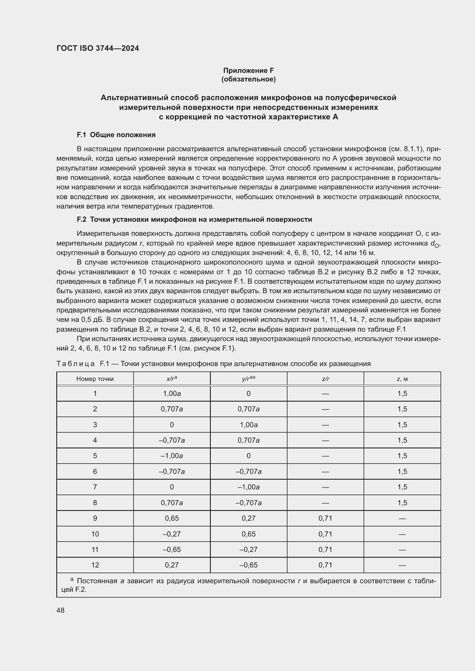Страница 54 ГОСТ ISO 3744-2024