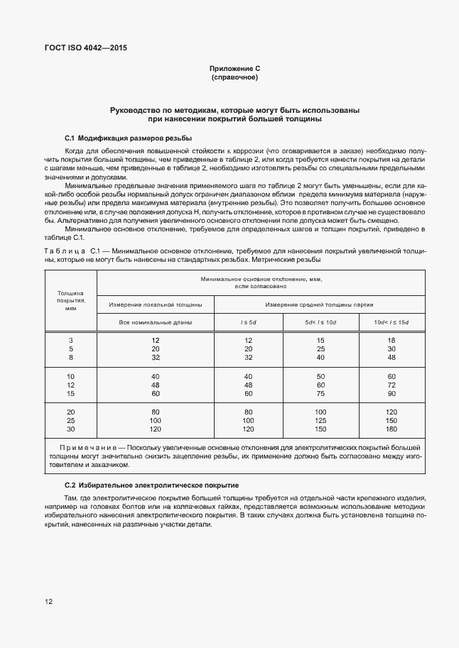 Страница 16 ГОСТ ISO 4042-2015