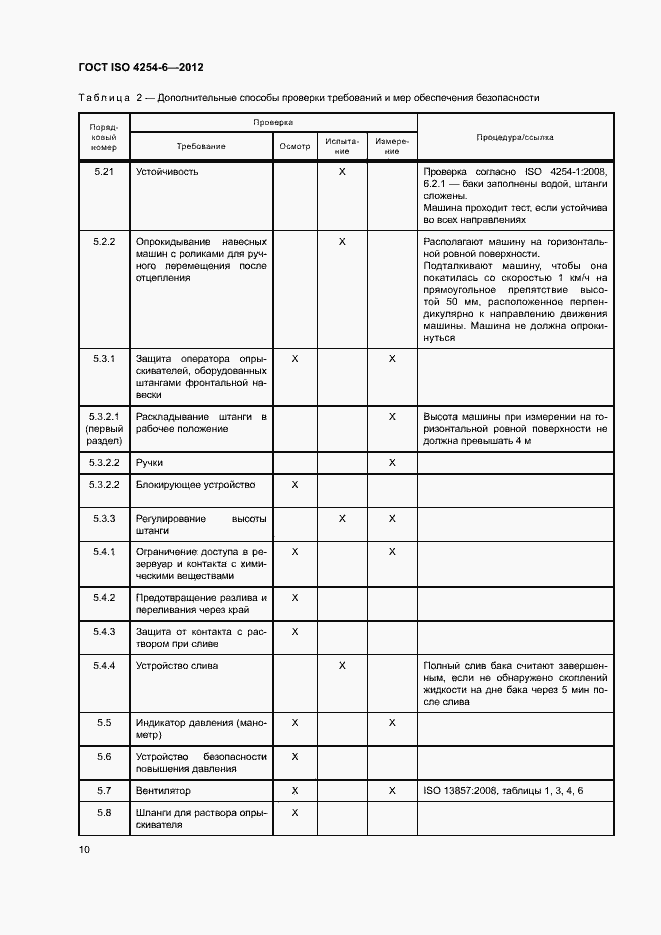Страница 14 ГОСТ ISO 4254-6-2012