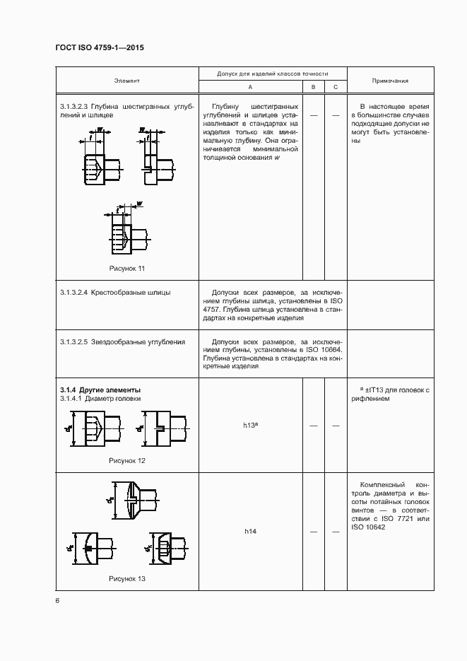 Страница 11 ГОСТ ISO 4759-1-2015
