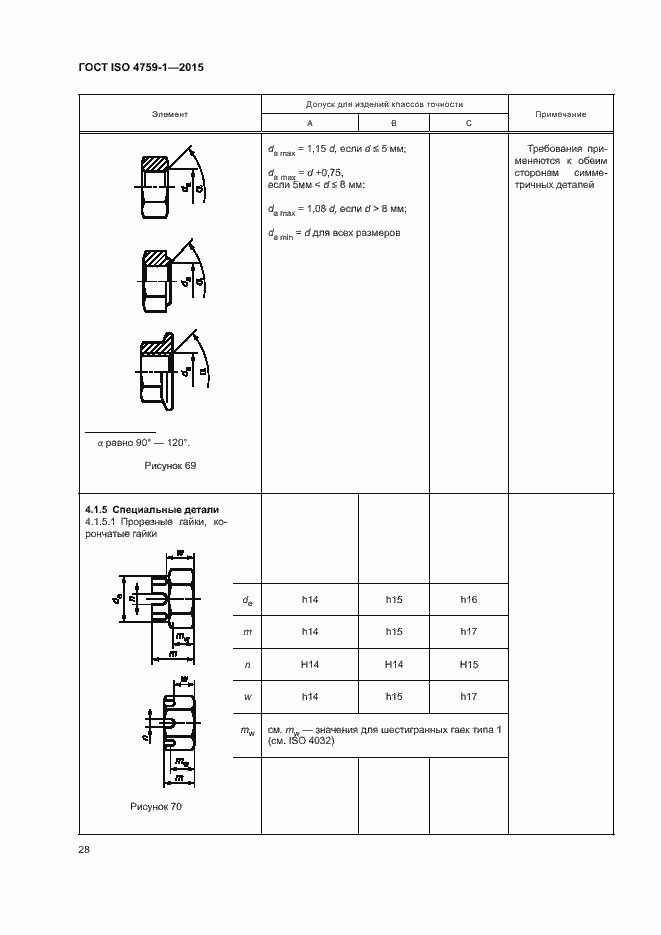 Страница 33 ГОСТ ISO 4759-1-2015