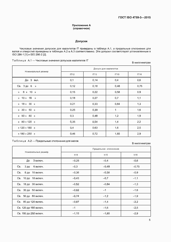 Страница 9 ГОСТ ISO 4759-3-2015
