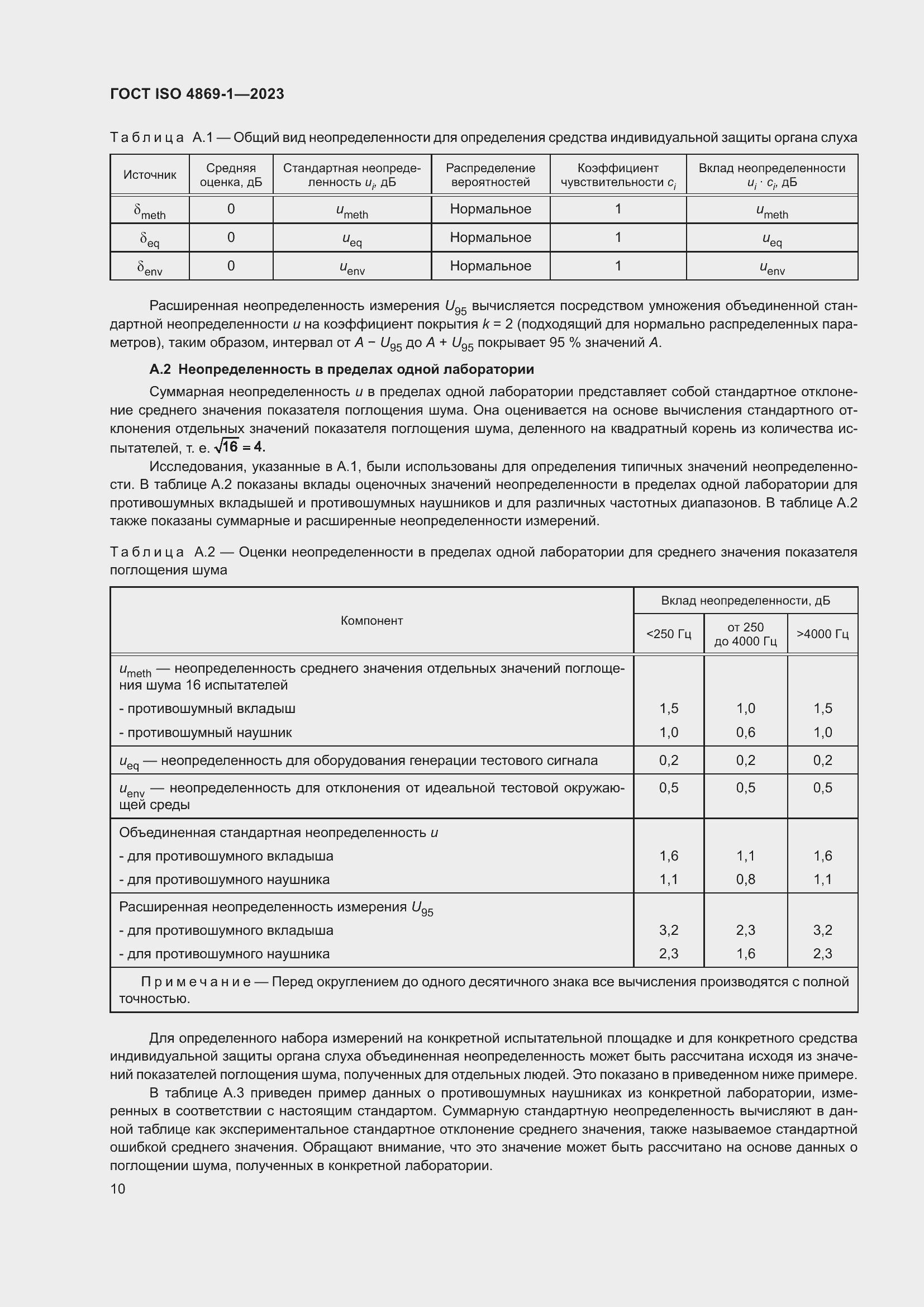 Страница 17 ГОСТ ISO 4869-1-2023