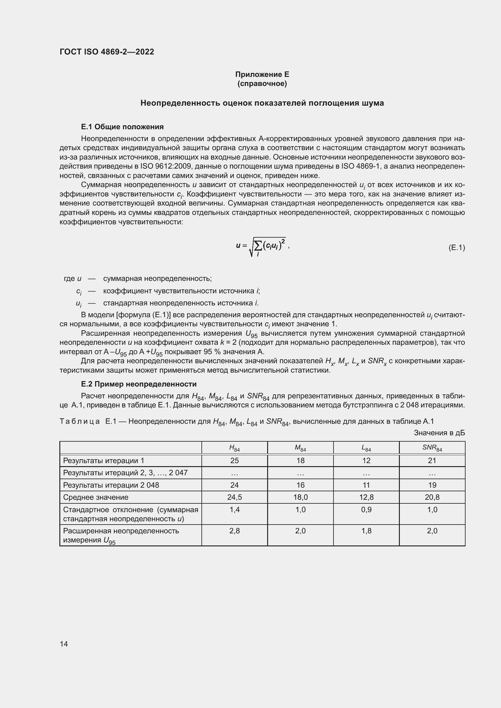 Страница 20 ГОСТ ISO 4869-2-2022