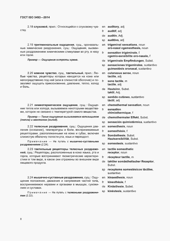 Страница 12 ГОСТ ISO 5492-2014