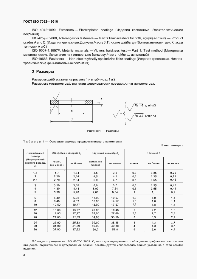 Страница 6 ГОСТ ISO 7092-2016