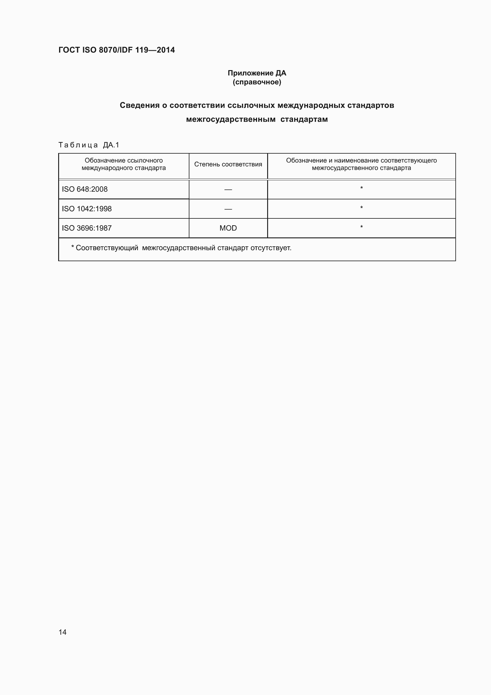 Страница 18 ГОСТ ISO 8070/IDF 119-2014
