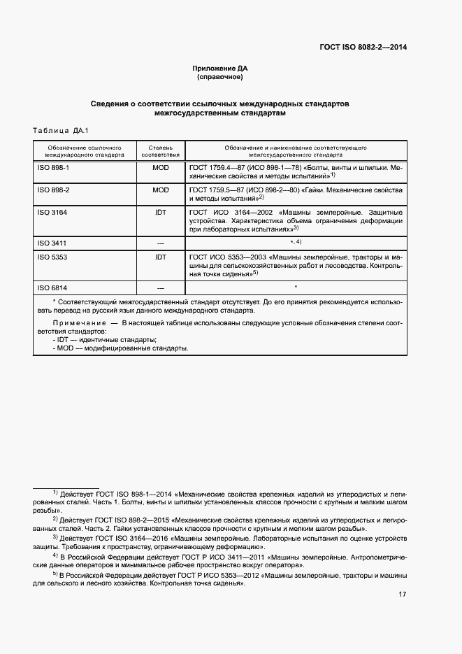 Страница 22 ГОСТ ISO 8082-2-2014