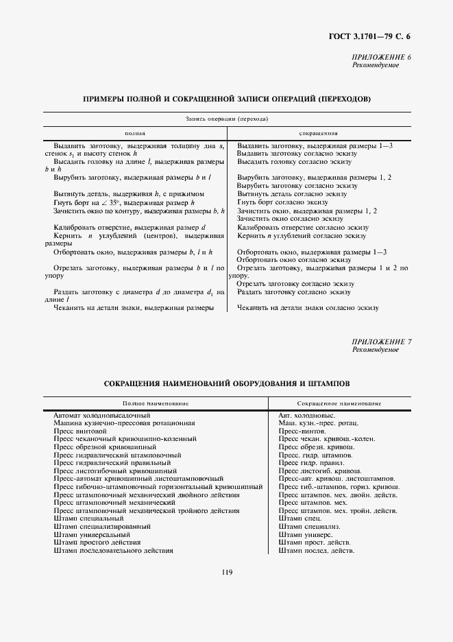Страница 6 ГОСТ 3.1701-79