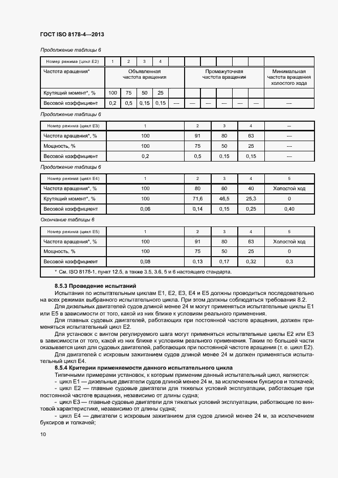 Страница 14 ГОСТ ISO 8178-4-2013