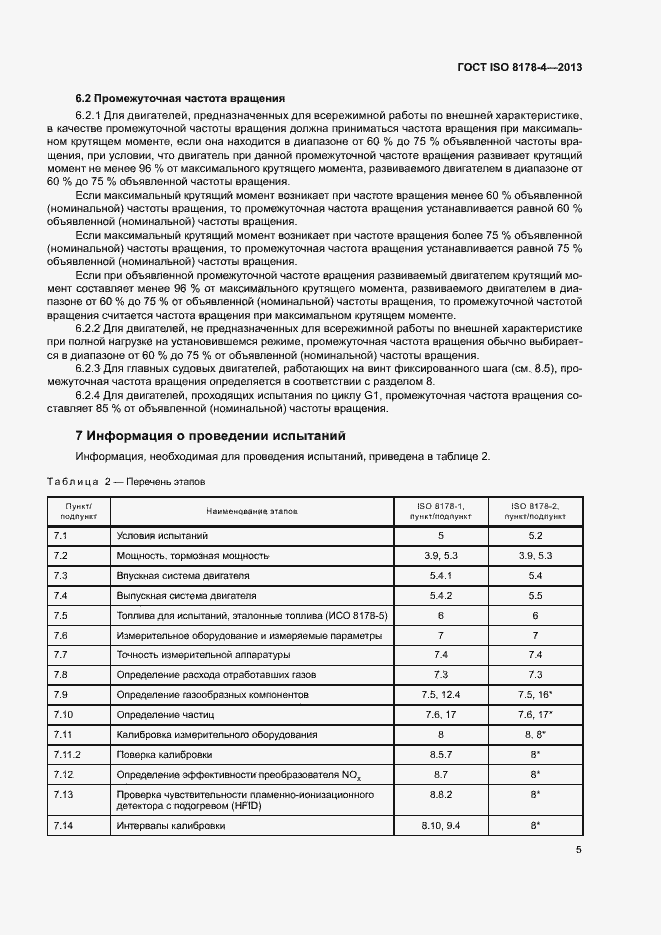 Страница 9 ГОСТ ISO 8178-4-2013