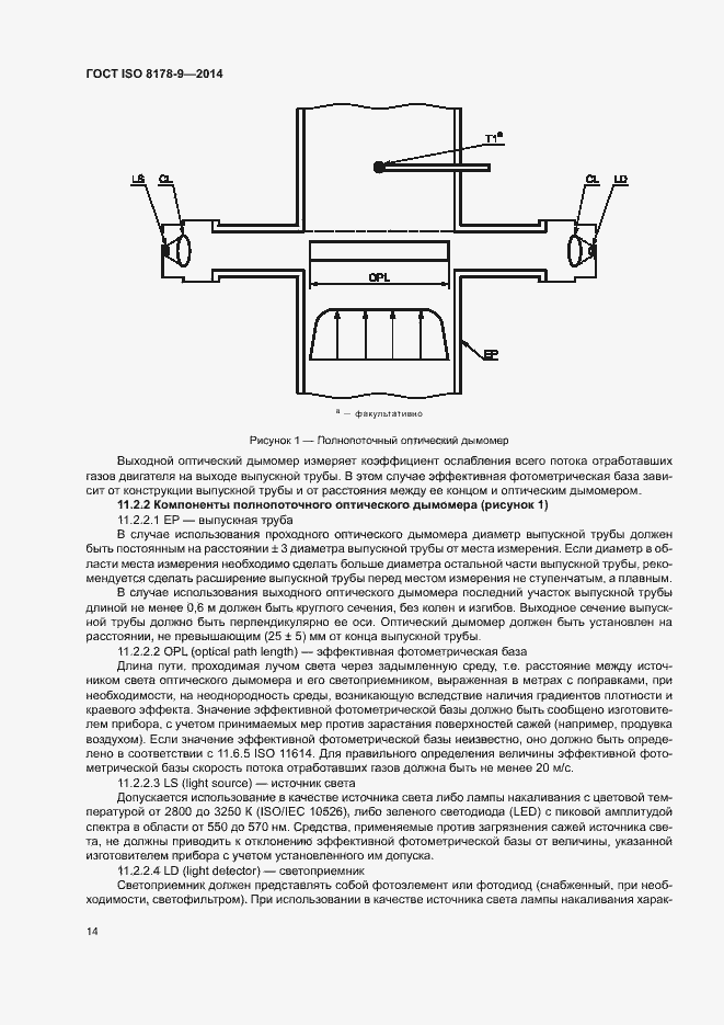 Страница 18 ГОСТ ISO 8178-9-2014
