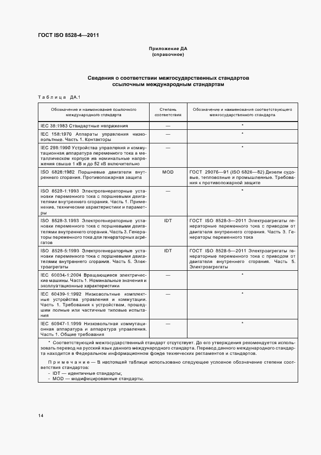 Страница 18 ГОСТ ISO 8528-4-2011