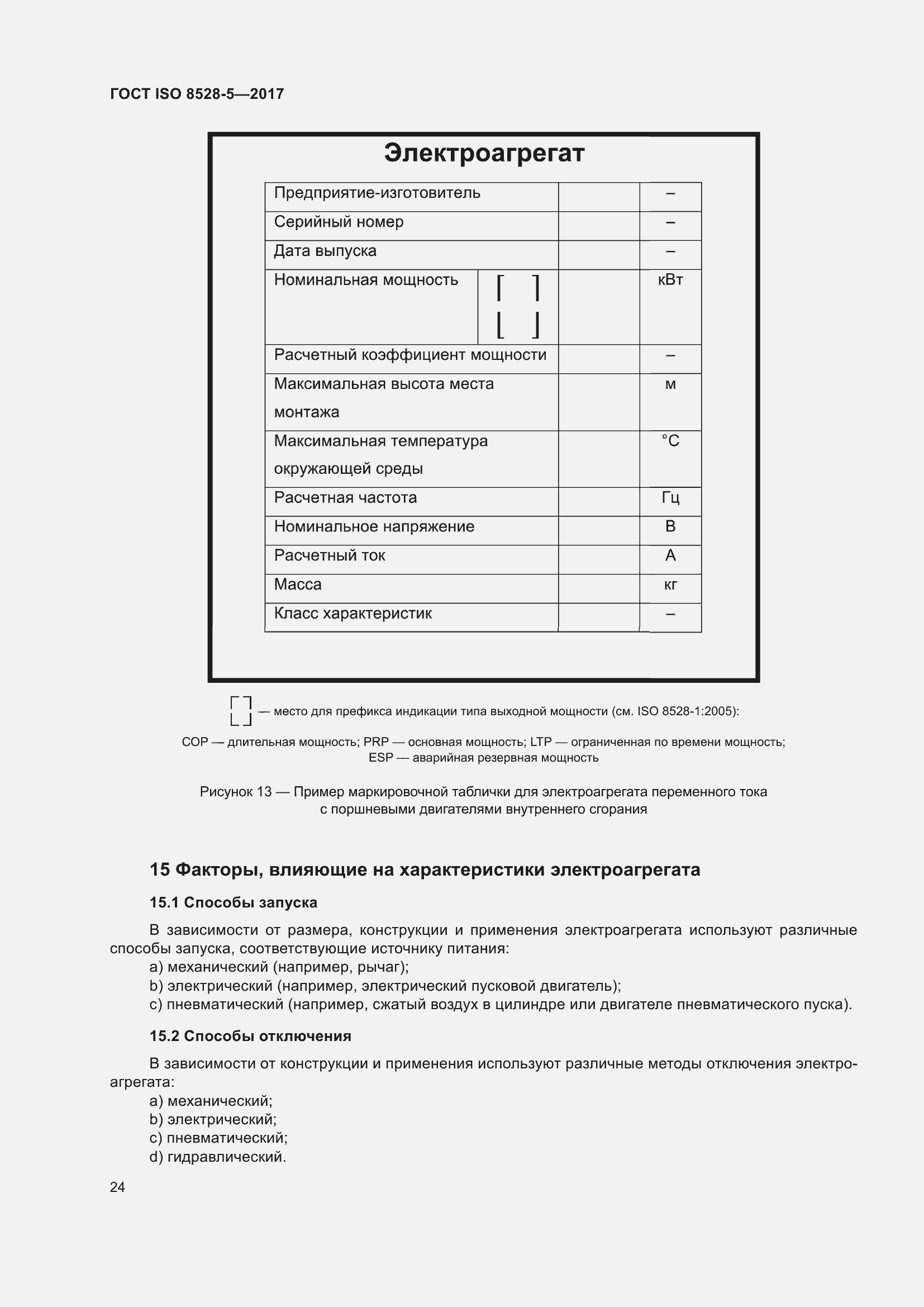 Страница 31 ГОСТ ISO 8528-5-2017