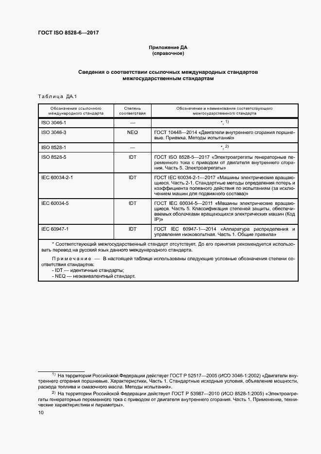 Страница 14 ГОСТ ISO 8528-6-2017