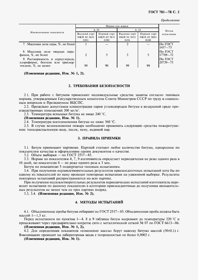 Страница 3 ГОСТ 781-78